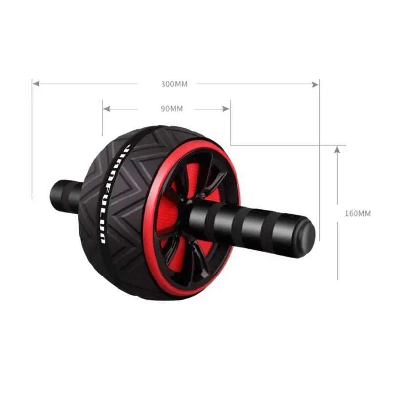 Ruota addominale fitness con misure dettagliate