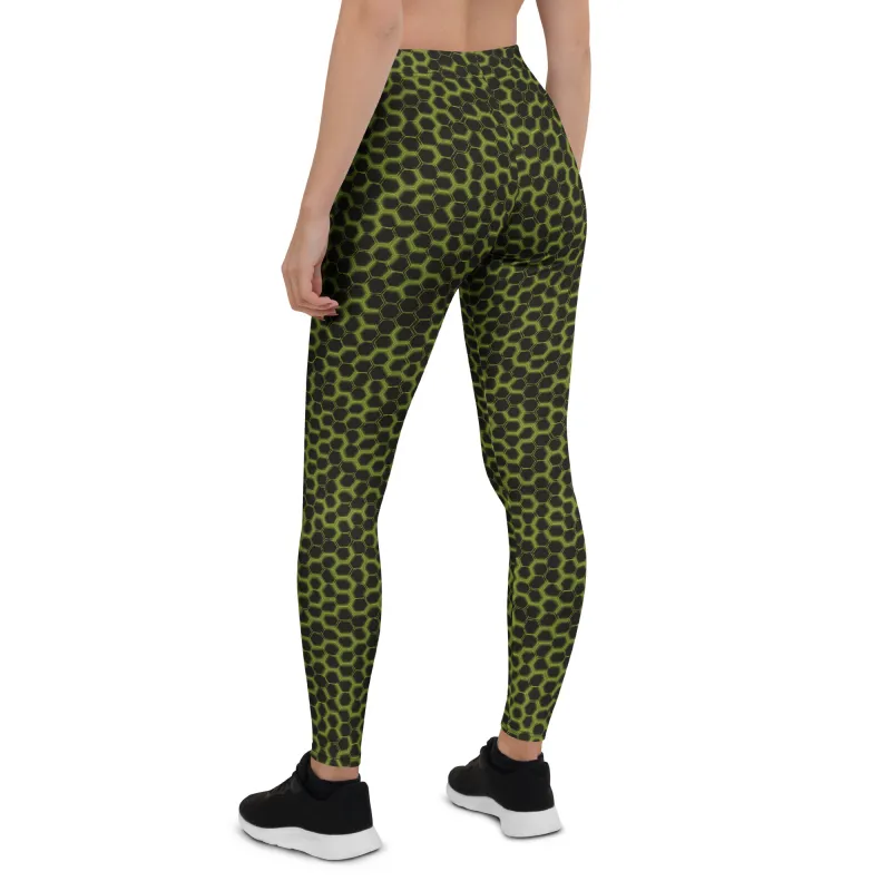 HexaPulse Leggings | UPF 50+ Protection | DRACONES