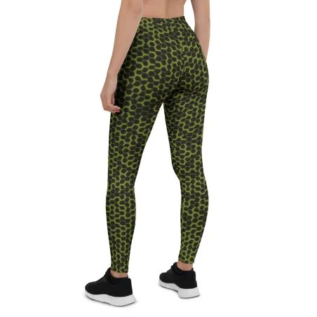 Leggings Donna HexaPulse DRACONES | Design Elisa Salvioni per Fitness