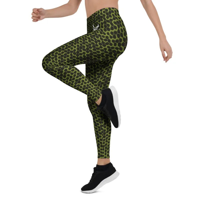 Leggings Donna HexaPulse DRACONES | Design Elisa Salvioni per Fitness