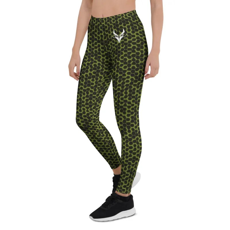 Women’s HexaPulse Leggings DRACONES | Elisa Salvioni Design for Fitness