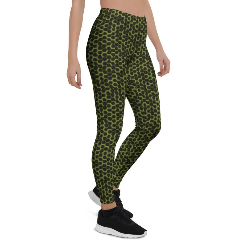 Leggings Donna HexaPulse DRACONES | Design Elisa Salvioni per Fitness