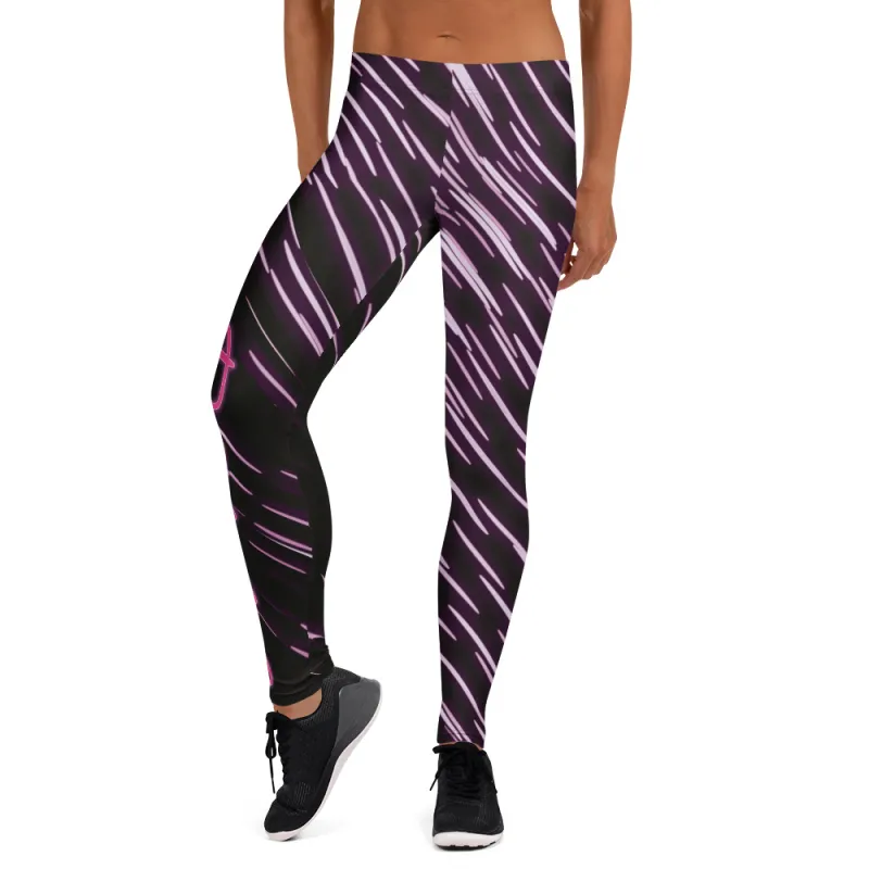Leggings NeonStride Insignia – Potenza e Stile in Movimento