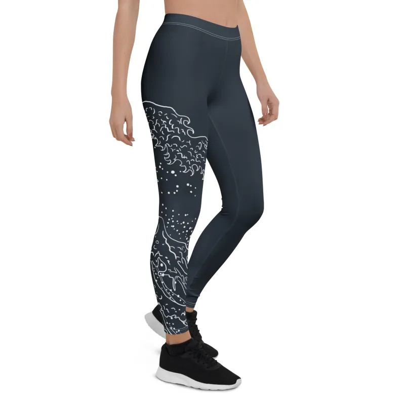 Leggings Yugen Eclipse | UPF 50+ Protection | DRACONES