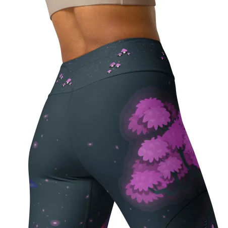 Lunar Bloom Leggings – Stile e comfort ispirati alla natura lunare