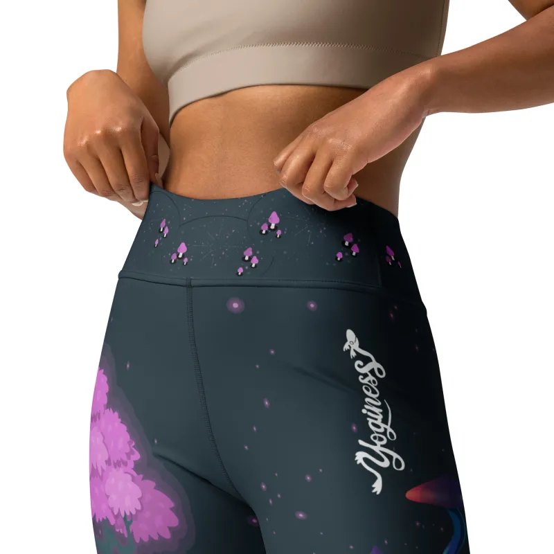 Lunar Bloom Leggings – Stile e comfort ispirati alla natura lunare