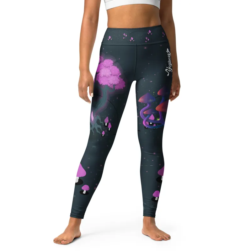Lunar Bloom Leggings – Stile e comfort ispirati alla natura lunare
