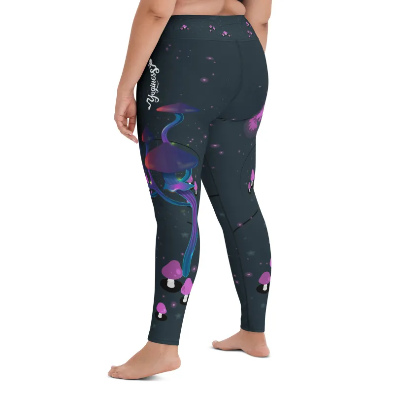 Lunar Bloom Leggings – Stile e comfort ispirati alla natura lunare