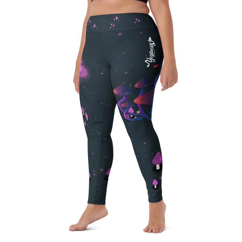 Lunar Bloom Leggings – Stile e comfort ispirati alla natura lunare