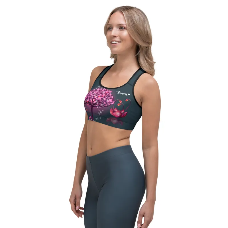 Top Lunar Bloom – Eleganza Mistica e Comfort Estremo per Ogni Movimento