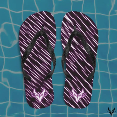 Infradito DRACONES Violet Neon: comfort e stile si fondono in un colore vivace.