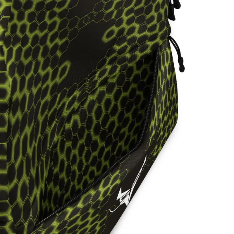  Dettaglio della tasca posteriore dello zaino Hivepack