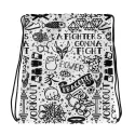 InkBlaze Light DrawString Bag