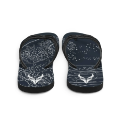 Infradito Unisex Yugen Eclipse – Design Dark by Elisa Salvioni
