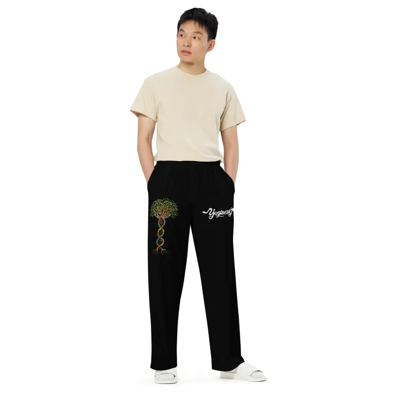 DNA Flow Unisex Wide-Leg Pants – Comfort & Natural Energy