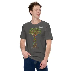 T-shirt Unisex DNA Flow – Stile e Connessione con la Natura