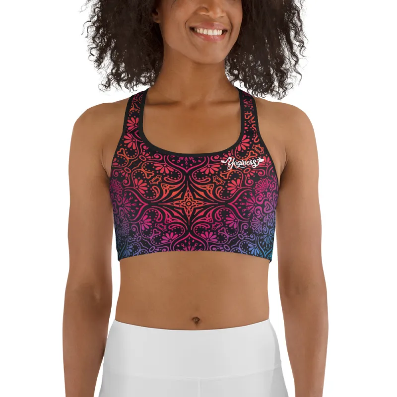 Mandala Energy Sports Bra | Stylish Support for Every Move