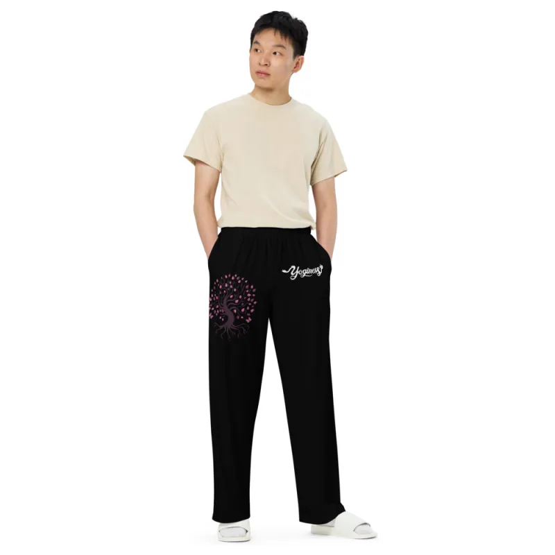 🌳 Pantaloni Unisex a Gamba Larga Ethereal Roots – Comfort e Stile