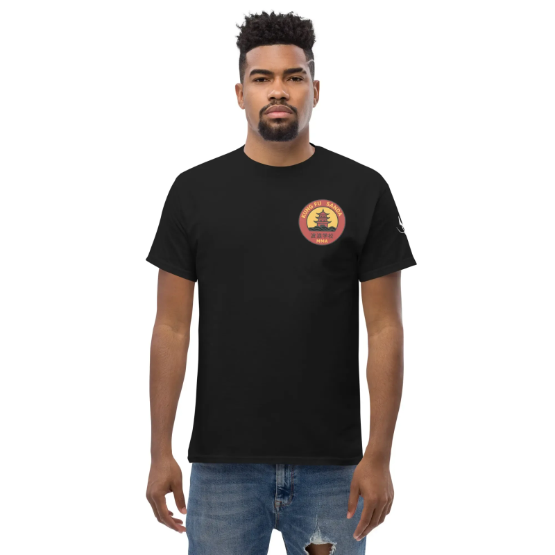 T-Shirt Sanda Carrara | Abbigliamento Kung Fu ufficiale by DRACONES