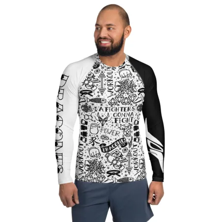 Rashguard InkBlaze Light Uomo - Protezione e Stile Unico