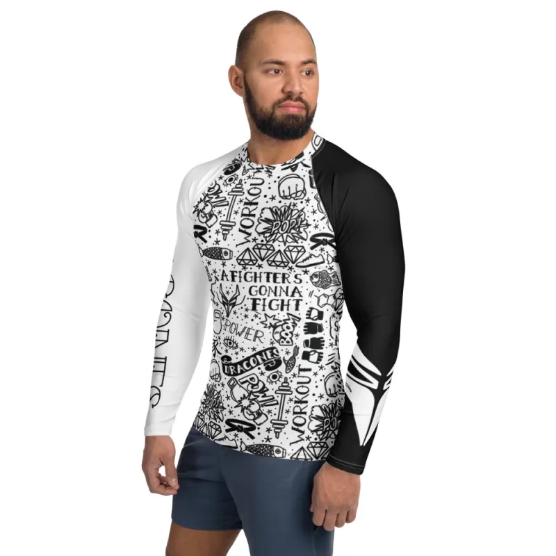 Rashguard InkBlaze Light Uomo - Protezione e Stile Unico