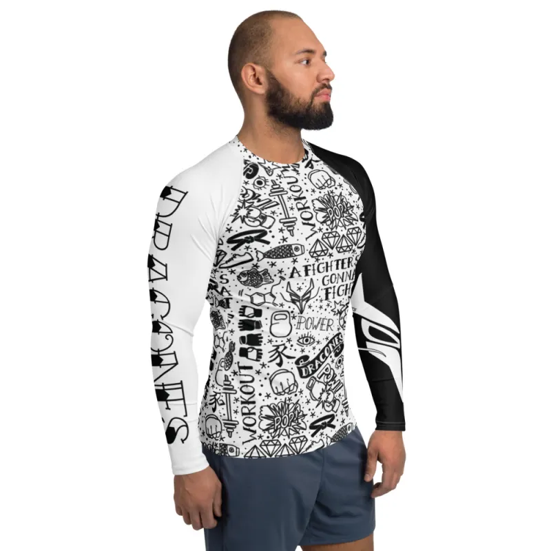 Rashguard InkBlaze Light Uomo - Protezione e Stile Unico