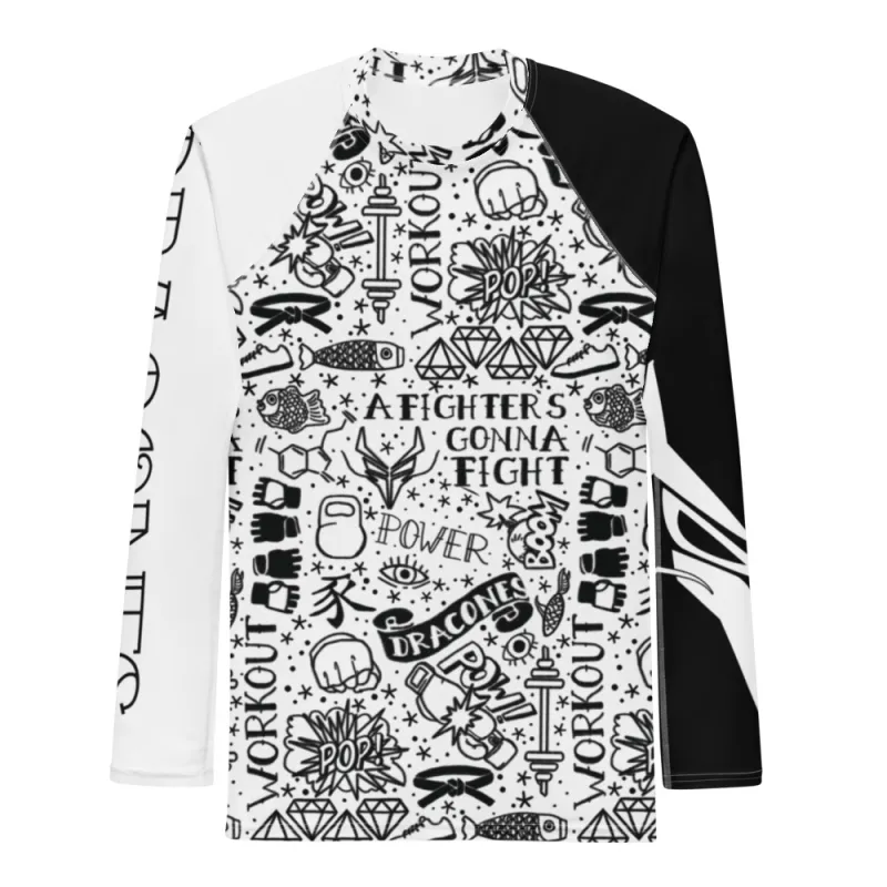 Rashguard InkBlaze Light Uomo - Protezione e Stile Unico