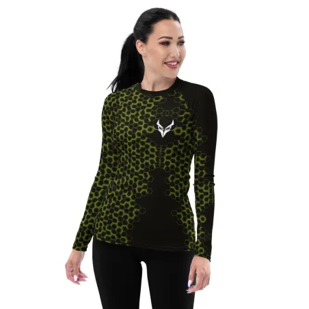 Women's Hexapulse Rashguard – UPF 50+ Protection | DRACONES