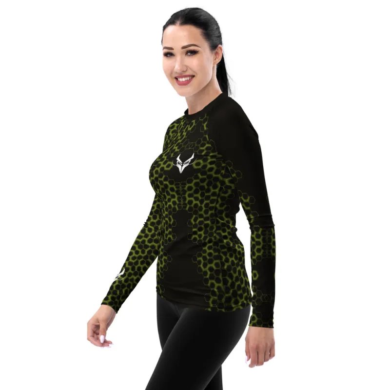 Women’s HexaPulse Rashguard DRACONES | Exclusive Elisa Salvioni Design