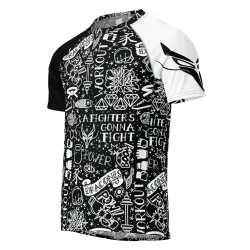 Rashguard Uomo InkBlaze Shadow – Maglia Tecnica Combat Style