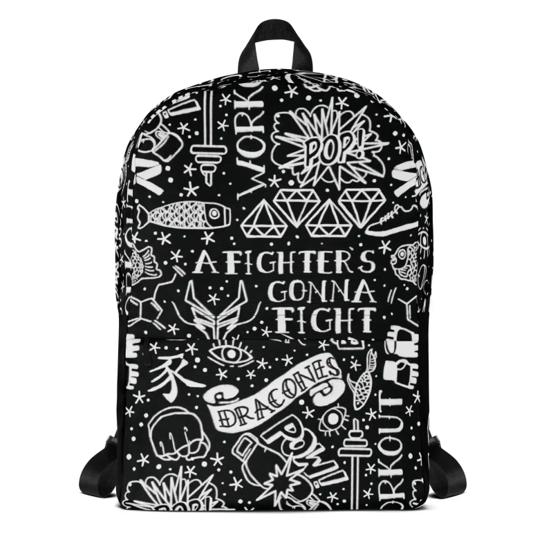   Zaino InkBlaze Shadow indossato da uomo