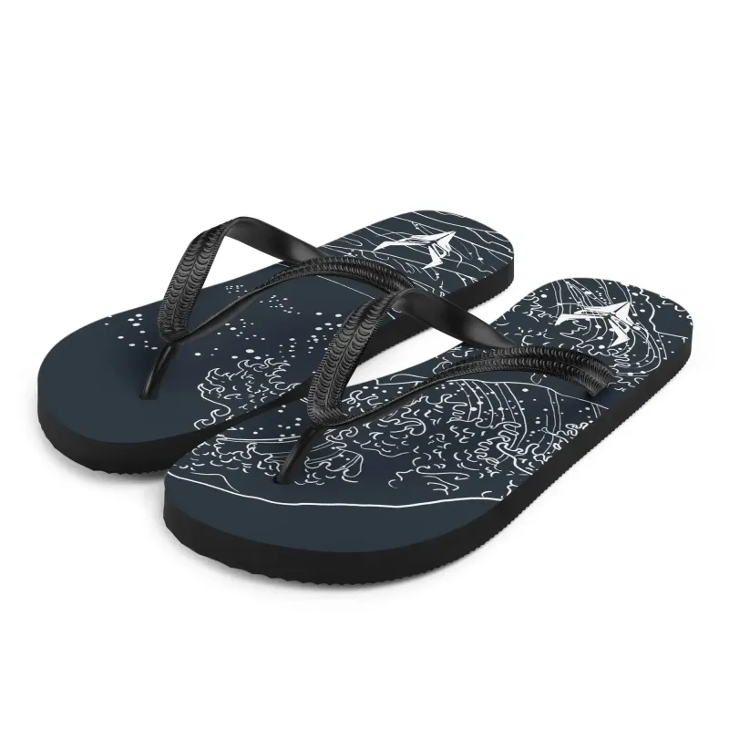 Infradito Unisex Yugen Eclipse – Design Dark by Elisa Salvioni