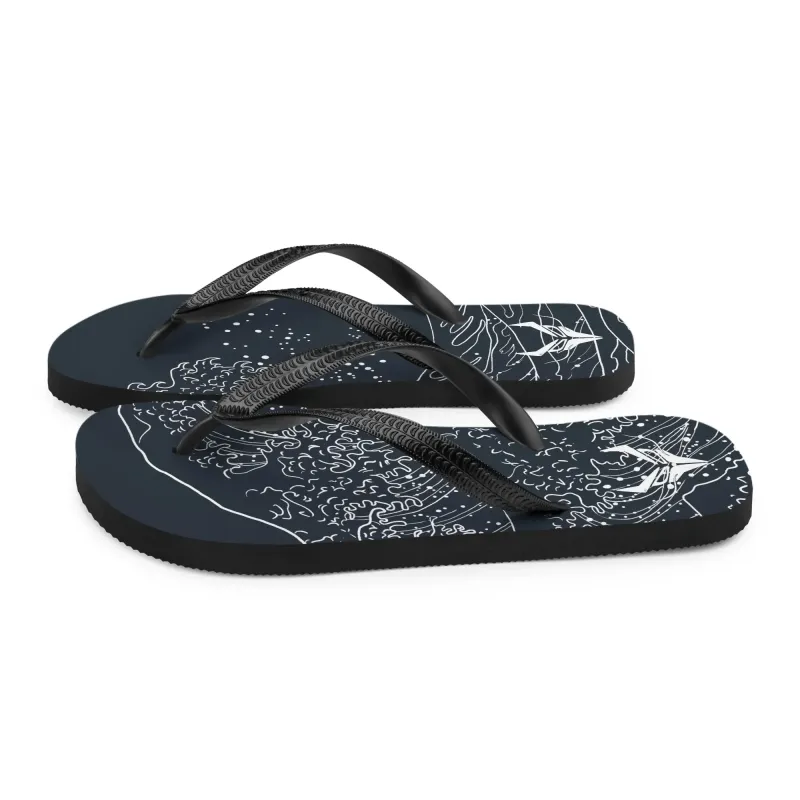Infradito Unisex Yugen Eclipse – Design Dark by Elisa Salvioni