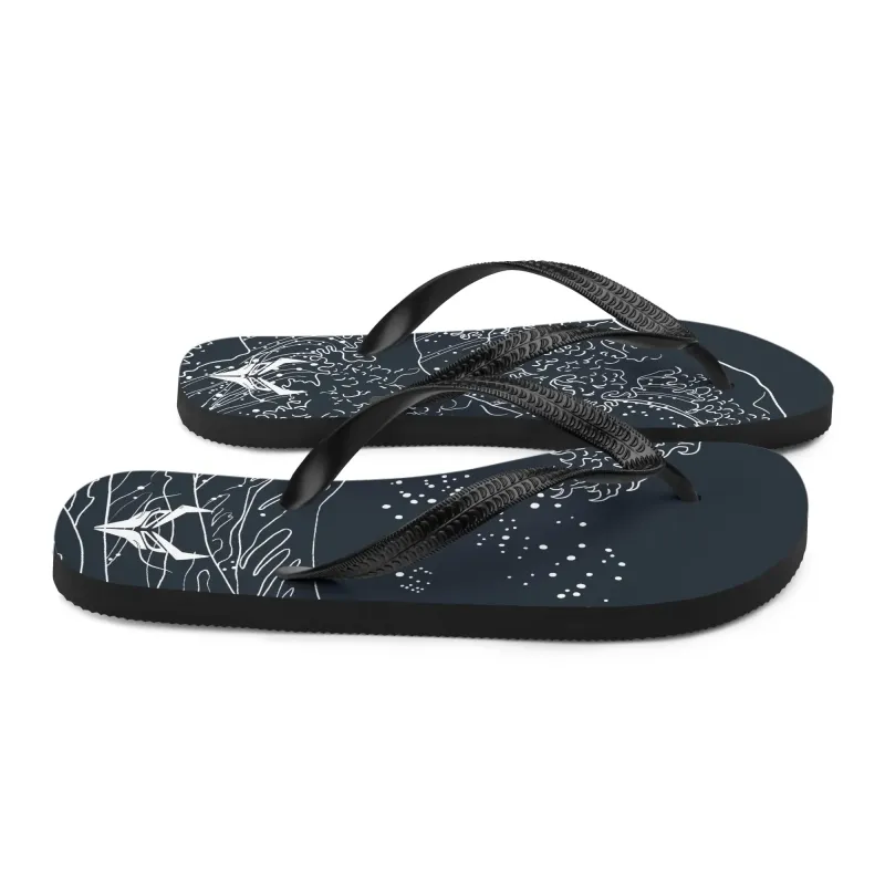 Infradito Unisex Yugen Eclipse – Design Dark by Elisa Salvioni