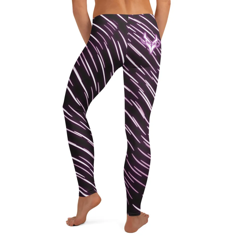 Leggings NeonStride – Stile Futuristico e Performance Unica
