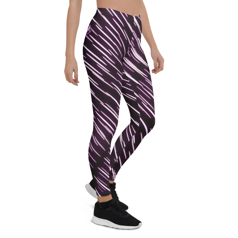 Leggings NeonStride – Stile Futuristico e Performance Unica
