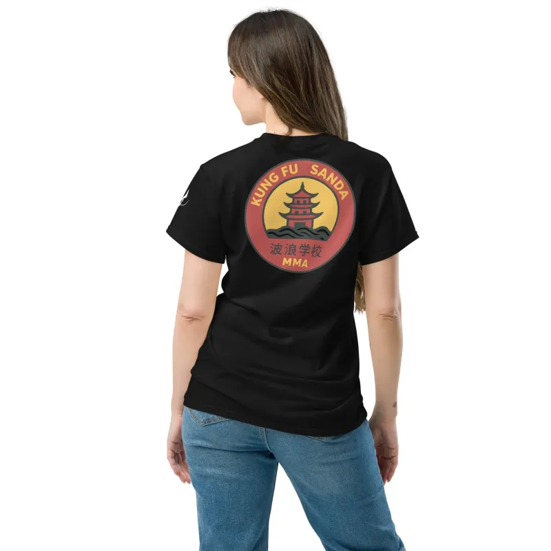 T-Shirt Sanda Carrara | Abbigliamento Kung Fu ufficiale by DRACONES