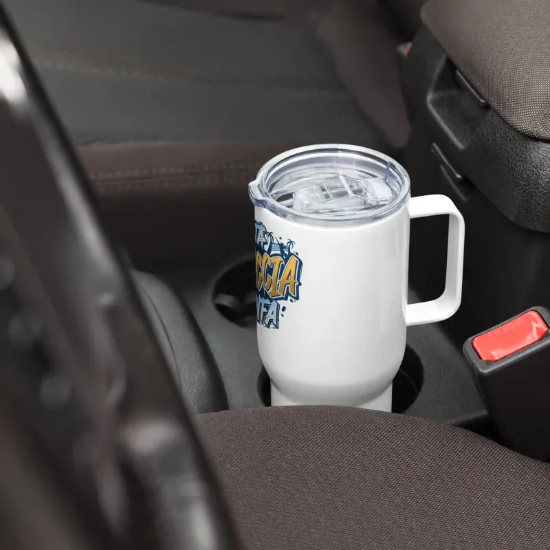 Tazza da Viaggio - Volley “Salta. Schiaccia. Trionfa.”