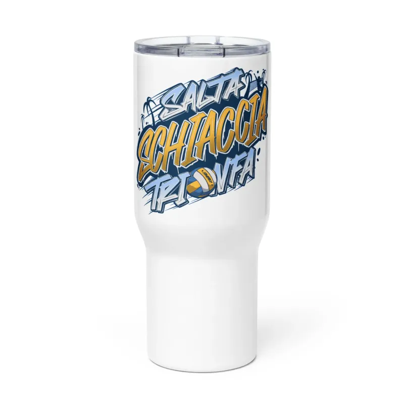 Tazza da Viaggio - Volley “Salta. Schiaccia. Trionfa.”