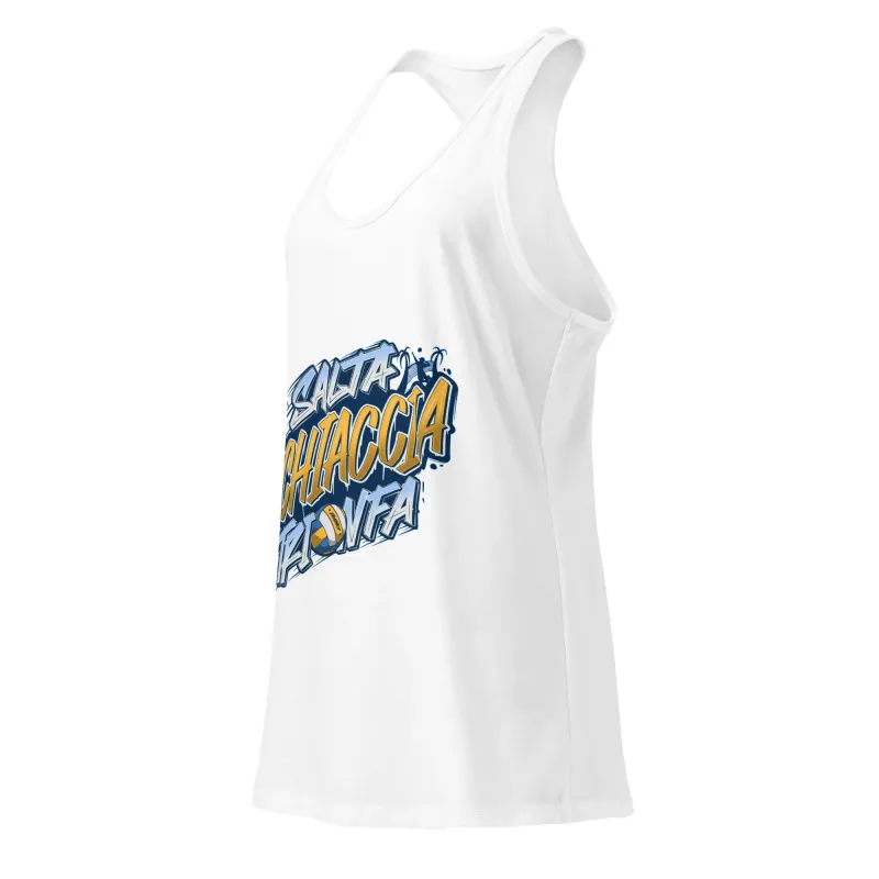 Canotta sportiva donna DRACONES “Salta, Schiaccia, Trionfa” | Design Kentangraff