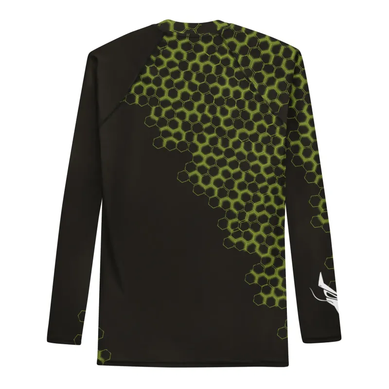 Rashguard Uomo HexaPulse DRACONES | Design esclusivo Elisa Salvioni