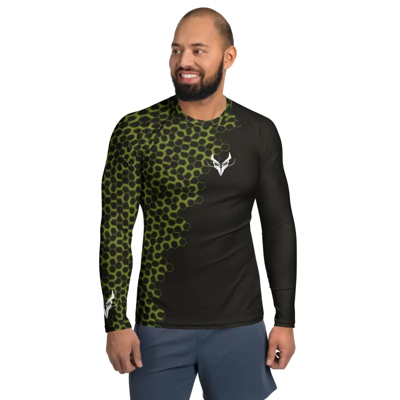 Rashguard Uomo HexaPulse DRACONES | Design esclusivo Elisa Salvioni