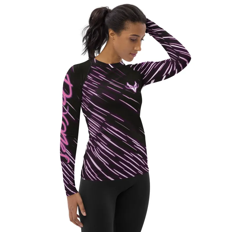 Rashguard Donna NeonStride – Stile Fluo e Performance