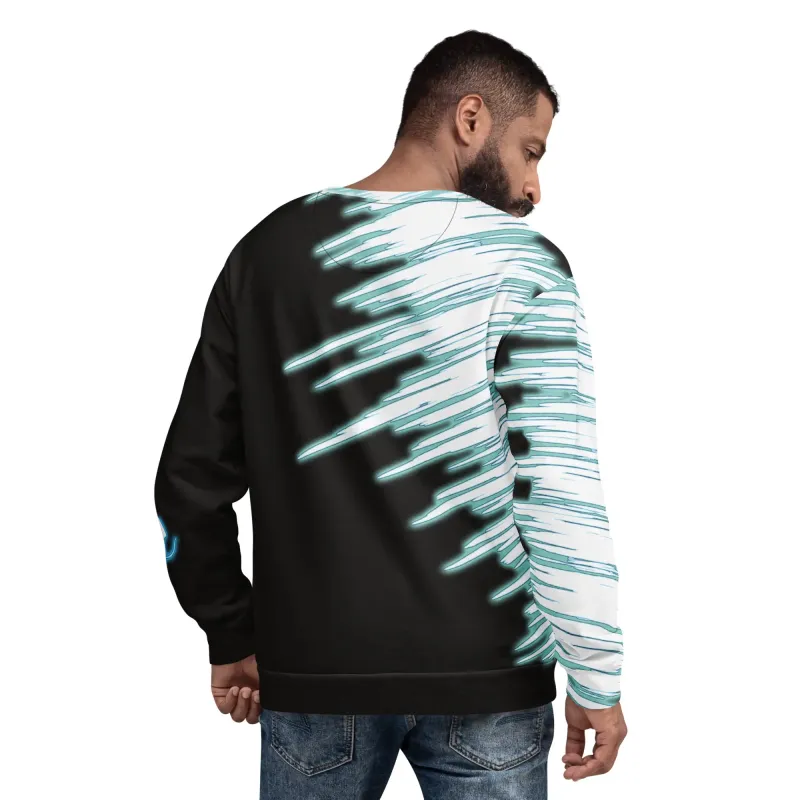 Felpa CryoBlaze DRACONES – Felpa unisex riciclata all over