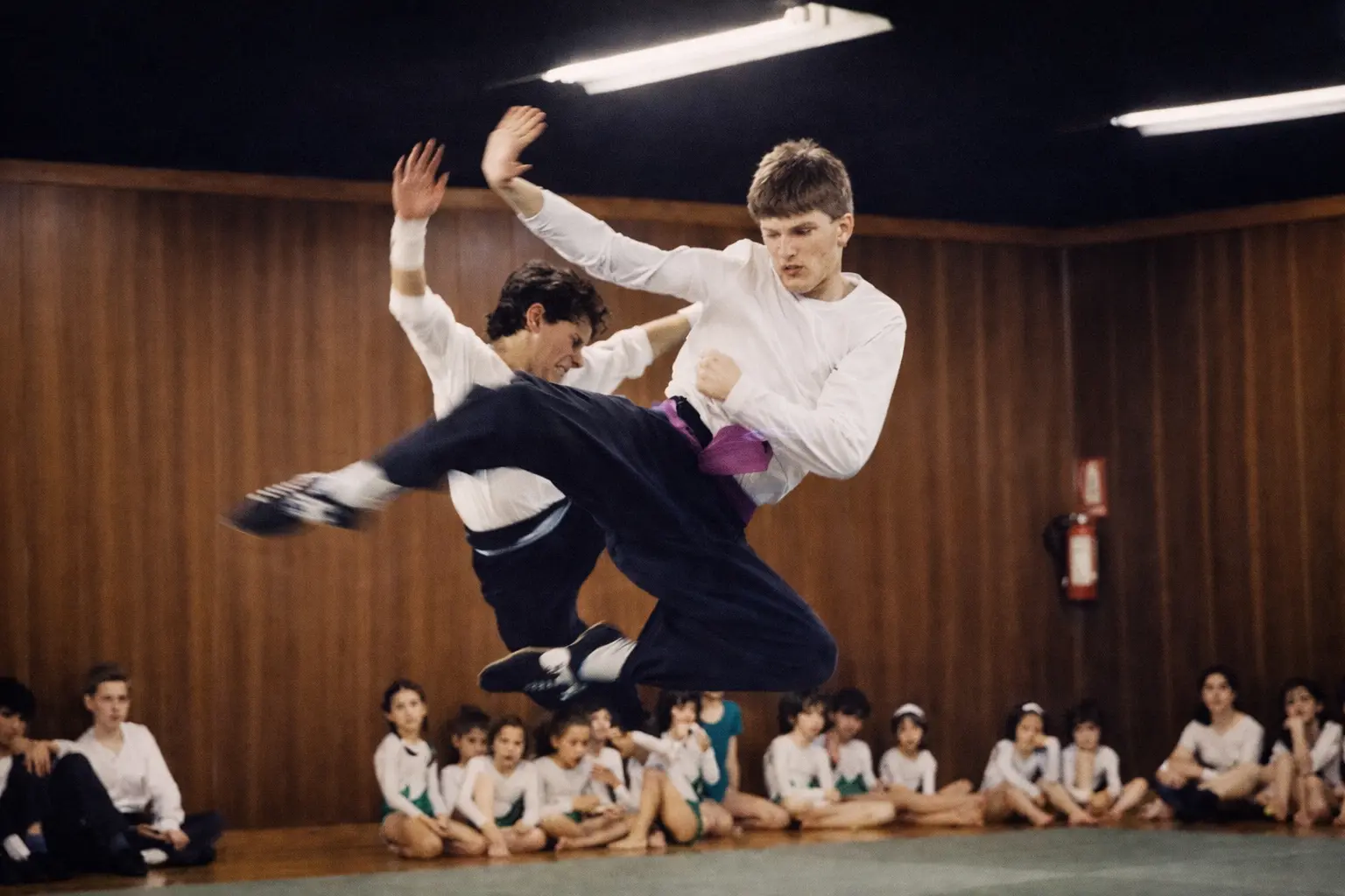 Marco Scalia combattimento Kung Fu anni 80 Marco Scalia durante un combattimento di Kung Fu negli anni 80, fase iniziale del percorso nelle arti marziali