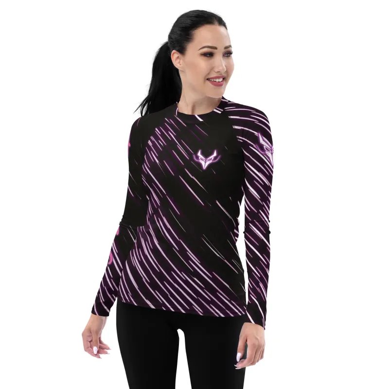 Rashguard Donna DRACONES NeonStride – Allenati Senza Limiti
