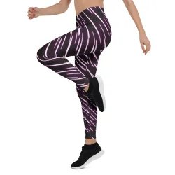 Leggings NeonStride – Stile Futuristico e Performance Unica