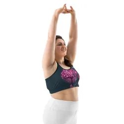 Top Lunar Bloom – Eleganza Mistica e Comfort Estremo per Ogni Movimento