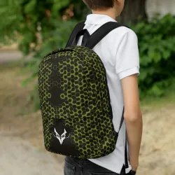 Zaino Hivepack impermeabile indossato all'aperto