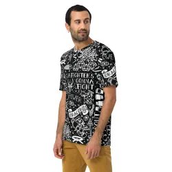 T-Shirt InkBlaze Shadow – Stile Antracite e Carattere Unico